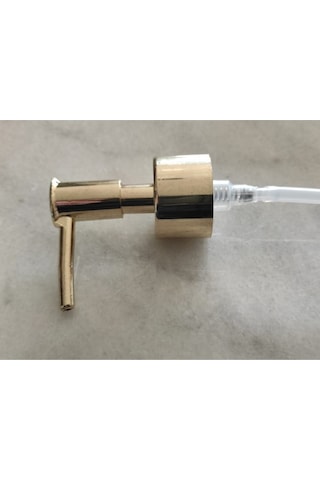 Gold Rengi Mermer Sıvı Sabunluk Pompası Gold