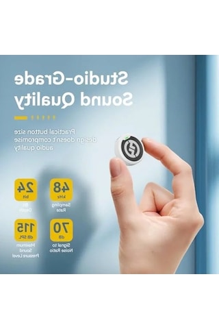 Hollyland Lark M2 Kablosuz Lavalier Mikrofon 2tx+3rx Kamera, iPhone Uyumlu, Android, Pc, 48 Khz / 24 Bit Hi-fi Ses 40h Süre 300 M Menzil, Enc Anti Ses Takmalı Mikrofon, Vlog İçin Kablosuz - Beyaz
