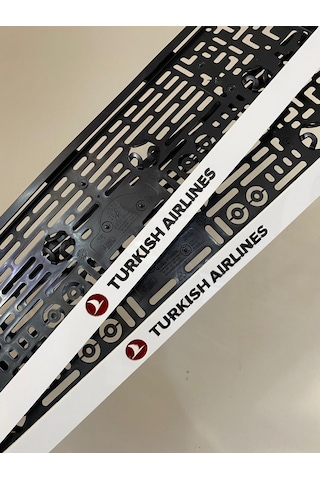 Turkish Airlines Özel Tasarım Pleksi Plakalık
