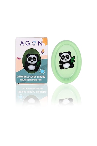 Agon Aloe Vera Özlü El Yapımı Oyuncaklı Çocuk Sabunu 50 G