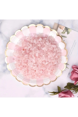 Willowhaven 200g Pembe Kuvars Çakıl Dekoratif Akvaryum Ve Saksı Taşları