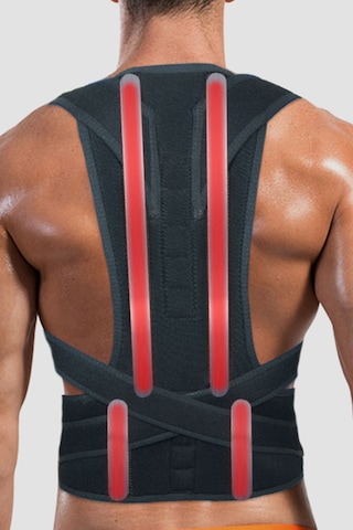 Dik Duruş Korsesi Balenli Ve Manyetik Özellikli Bel Sırt Korsesi Kadın Erkek Korsesi