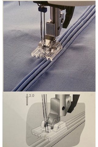 Pfaff Nervür Seti - Yeni Modeller Için.