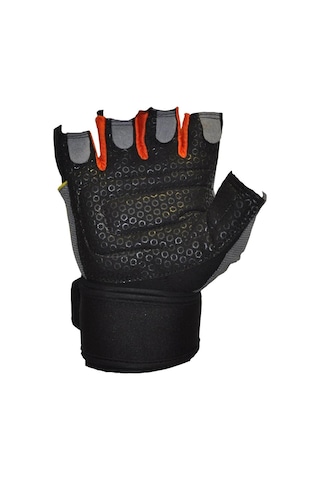 Dragon W8063 Bilek Bandajlı Body & Ağırlık & Fitness Eldiveni Çok Renkli