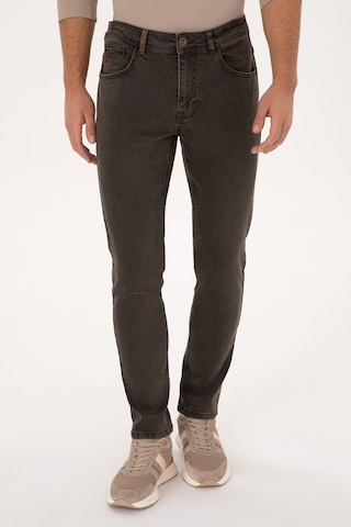 U.S. Polo Assn. Erkek Kahverengi Slim Fit Jean Pantolon 50308279-dn0031