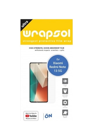 Xiaomi Redmi Note 13 5g Ekran Koruyucu Poliüretan Film
