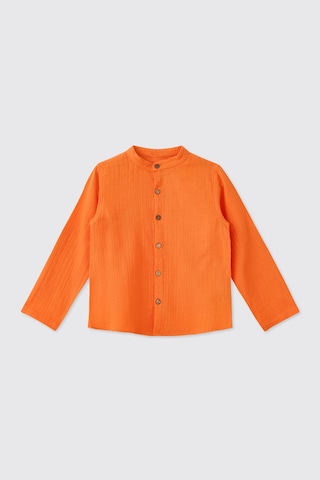 Panço Erkek Çocuk Oranj Gömlek 2611bk06026 Turuncu