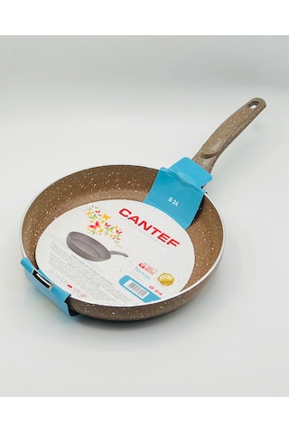 Cantef 24 Cm Yanmaz Yapışmaz Tek Saplı Teflon Tava