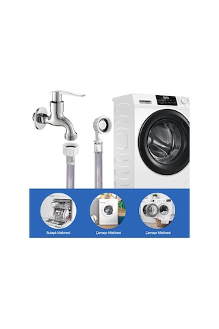 Çamaşır Makinesi Su Giriş Hortumu, Samsung Lg İle Uyumlu