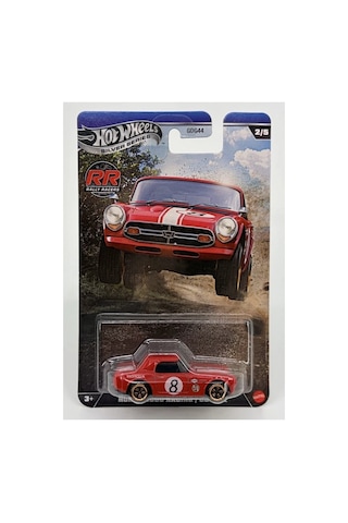 Silver Series Rally Racers Honda S800 Racing Course Diecast Araba Çok Renkli