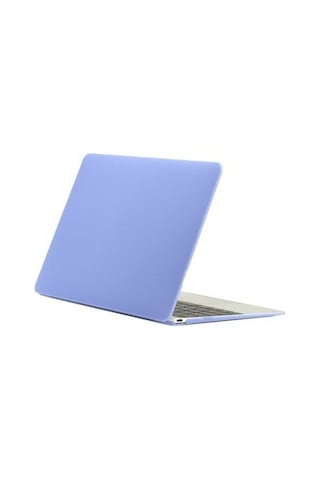 Arabulalaca Apple Uyumlu MacBook Air 13 A1932 Mat Doku Hardcase Kılıf Gök Mavi
