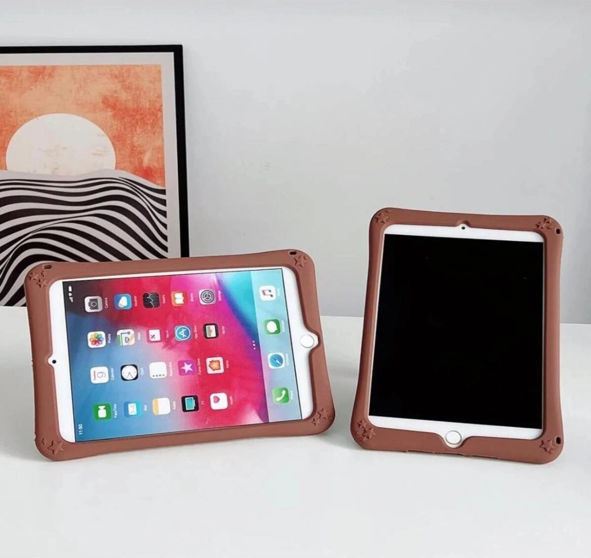 Apple Uyumlu iPad 10. Nesil 10.9 Sevimli Çocuk Tablet Kılıfı Lovelybear