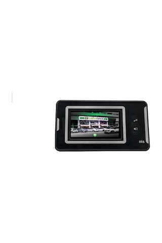 13 Daire Nts 2001-s 4,3'' Görüntülü Diafon Siyah-8003 Tuş Takımlı Şifreli Zil Panelli Set