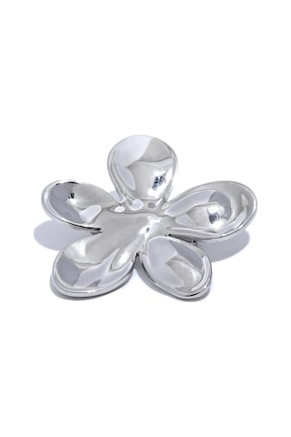 Gümüş Eetit Toptan Paslanmaz Çelik Çiçek Metal Broş Altın Gümüş Renk Su Geçirmez Gerçek Altın Kaplama Moda Takı Kadınlar İçin