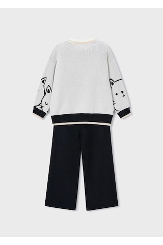 Mayoral Kız Çocuk Triko Takım 4583 Siyah