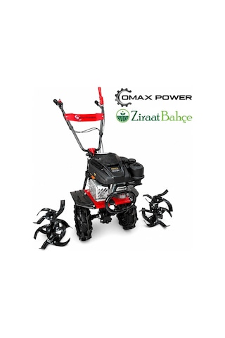 Omax Power Hobby 4.5 Hp Çapa Makinesi - Rato Rv170 Euro 5 Motor - Tekerlekli Mini Çapa