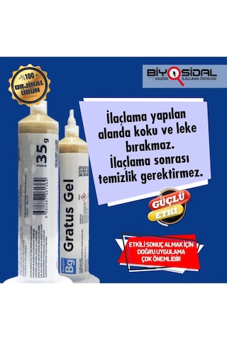 Baugen Gratus Hamamböceği Ve Karınca Jeli 35 Gr