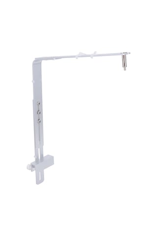 Moveevo Alüminyum Akvaryum Işık Demiri - Ayarlandırabilir Yükseklik, Sağlam Tutma, Modern Tasarım - Gümüş