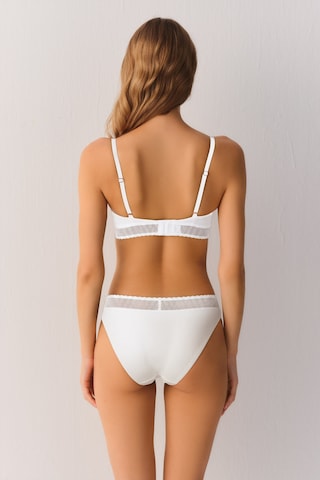 Suwen Comfy Pamuklu Slip Külot Sw4020101 Beyaz