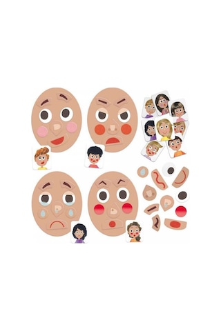 Headu Funny Faces (3-6 Yaş) Mu28009