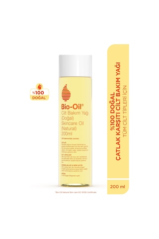 Bio-oil %100 Natural Çatlak Karşıtı Nemlendirici Cilt Bakım Yağı - Leke Karşıtı Bakım Yağı 200ml