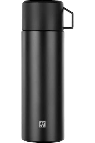 Zwilling Termos, Entegre Fincan, Termos Sürahi, Çift Duvarlı Yalıtım, 1 Litre, Siyah Sku: Smg8690010150769 Açık