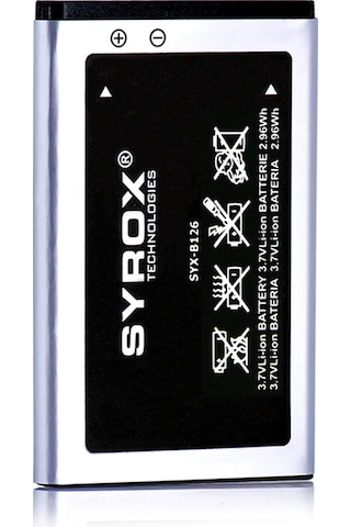 Syrox - Samsung Uyumlu E250 - Samsun E1205 Bataryası