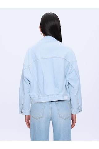 Ltb Celıa Oversıze Jean Jean Ceket 010096102815727 55056 Acık Mavı Açık Mavi