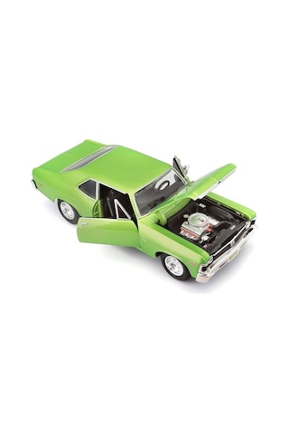 May 31262 1:24 Maisto Chevrolet Nova Ss 1970 Model Araba -necotoys