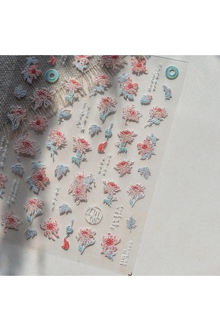 Flybuy Alan Buketi Çiçek Bahar Ilmek Papatya Menekşe 5d Kabartma