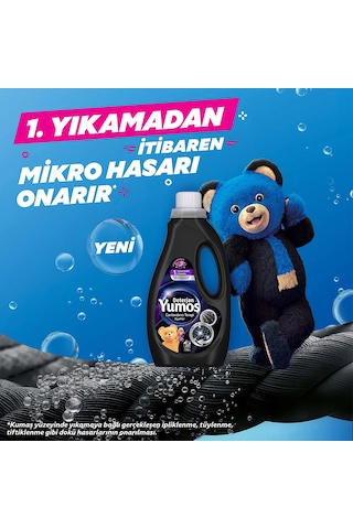 Yumoş 1500 Ml Sıvı Bakım Deterjanı Siyahlar X2 Diğer