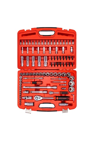 Ceta Form C20-96ph2 1/4"+1/2" 6 Köşe Lokma Anahtar Takımı 96 Parça