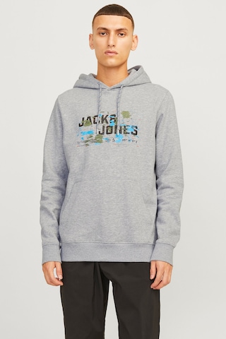 Jack & Jones 12261670 Erkek Gri Sweatshirt Gri