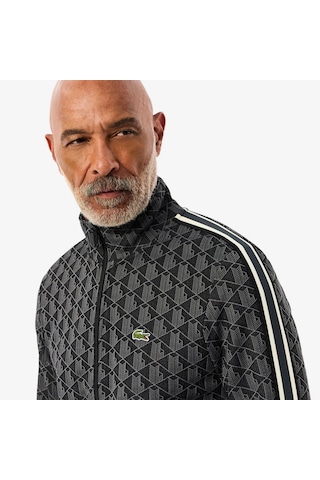Lacoste Sh1368 Erkek Ceket Siyah