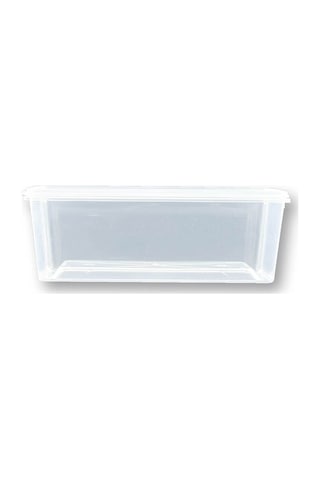 500ml Kendinden Kapaklı Derin Dondurucuya Uygun Saklama Kabı, Düzenleyici ,yemek,kahve,çay 110 Adet Şeffaf