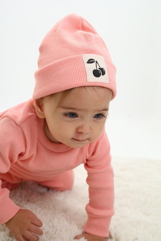 My Kids Wear Fitilli Unisex Bebek - Çocuk Üçlü Takım Krem - Kiremit