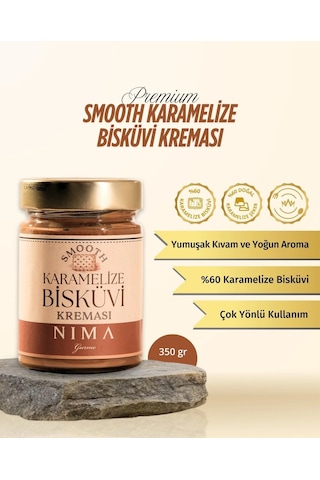 Nima Gurme Premium Smooth Bisküvi Kreması 350 G
