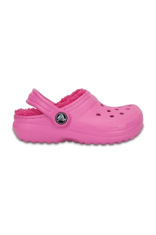 Crocs Classic Lined Pembe Çocuk Clog K Cr0175