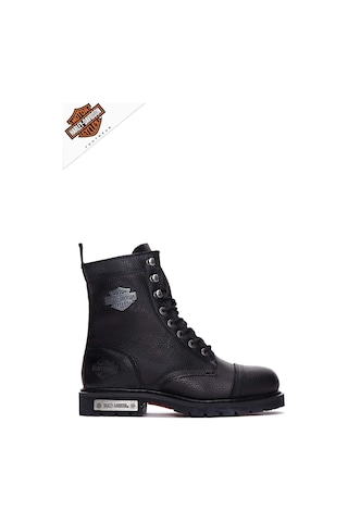 Harley Davidson COLMAR Erkek  BLACK / BASKILI DERİ Bot
