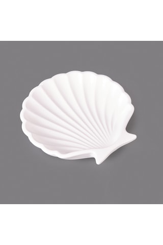 Deco İstiridye Dekor - Beyaz - 10 Cm