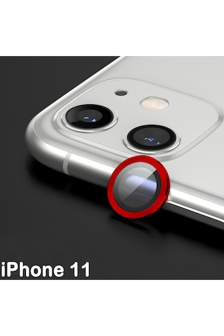 İphone 11 Uyumlu Safir Lens Çizilmez Dayanıklı Kamera Koruyucu