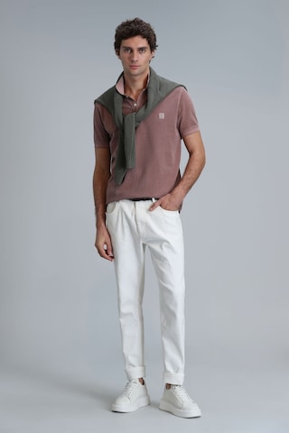 Lufian Erkek Vernon Smart Polo T-shirt 111040163 Tarçın