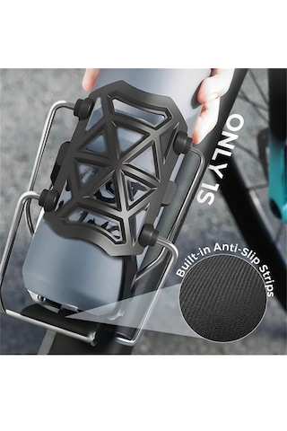 Bisiklet Motosiklet Atv Ve Scooter Uyumlu Matara Suluk Tutucu Gidon Bağlantılı Esnek Gövdeli Şişe Atı Diğer