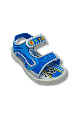 Baby Sport 4900-26 Düdüklü Erkek Bebek Sandalet 20-23 Mavi