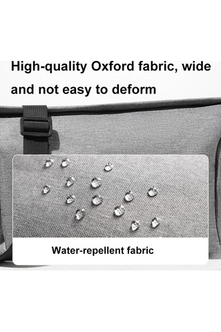 Baona Bn-h012 Çok Fonksiyonlu Dış Mekan Crossbody Dijital Kamera Çantası Lens Koruma Çantası Gri Diğer