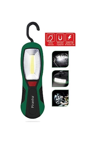Piranha 21105 Mıknatıslı Led Işıldak El Feneri Piranha 21105 Mıknatıslı Led Işıldak El Feneri
