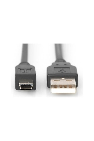 Dıgıtus Ak-300108-030-s 3.0m Usb2.0 Usb Mini B Giriş: Usb 2.0 Tip-a Çıkış : Usb Tip-b Mini