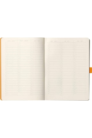 Rhodia GoalBook Yumuşak Kapak A5 Kareli Defter Black 117762C Siyah