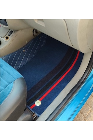 Renault Clio 2003-2008 Arası Araca Özel 8d Çift Katmanlı Havuzlu Paspas Takımı