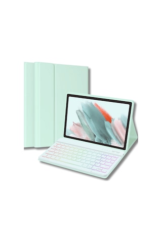 Apple Uyumlu iPad  11. Nesil A16 Çipli 2024 2025 Klavyeli Tablet Kılıfı Klavye + Stand